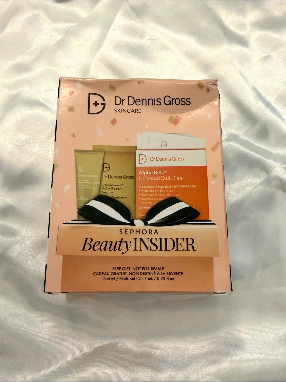 Dr Dennis Gross Alpha Beta 2-Step Peel Set AHA/BHA Exfoliating 0.72 fl oz
